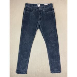 Flint And Tinder Pants Mens 30x32 Charcoal Corduroy Slim‎ Fit